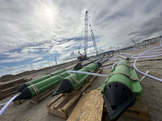 comprare Vibroflottazione 180kw del mucchio di miglioramento del terreno di compattazione del vibro del battipalo per terreno soffice online manufacture