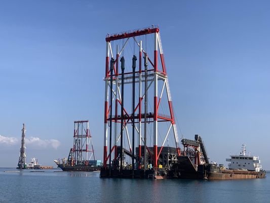 comprare Tecnica di vibraflottazione a 1800 giri al minuto per la costruzione di colonne di pietra offshore online manufacture
