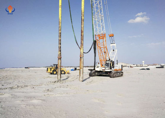75 KW attrezzature Vibroflot Vibro colonne di pietra miglioramento del terreno densità relativa