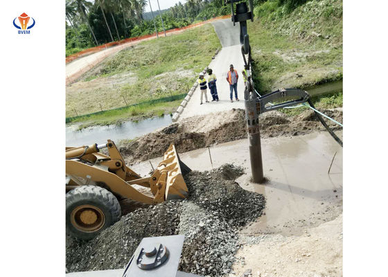 Vibroflot di sabbia ad alta efficienza Macchine pesanti Colonne di pietra Miglioramento del suolo