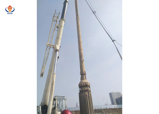 Macchina di sostituzione Vibro Eco-Friendly 75KW Vibro Colonne di pietra Miglioramento del terreno
