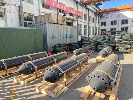 Miglioramento del suolo di trattamento del fondamento della macchina dell'accatastamento di consolidamento del Vibro 130kw di Bvem 426mm