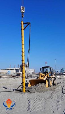 Vibroflot Drive High Efficiency Pile Machine per la raccolta di sabbia nel grande spazio