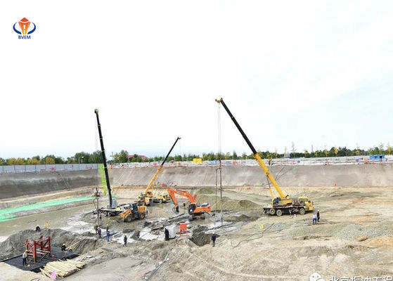 260kw di costruzione di pilastri di sabbia Vibroflotazione di compattazione