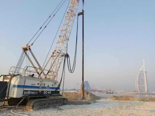 Bvem Vibroflotation Compaction Deep Foundation 260kw Dispositivo Vibroflot per il miglioramento del suolo