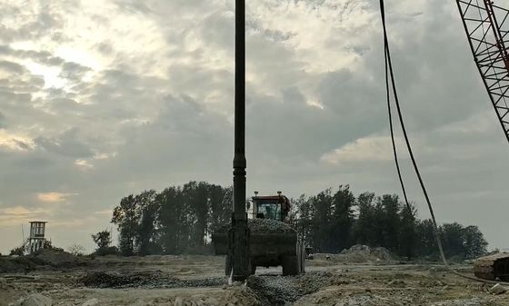180 Kw Vibroflotazione Per il compattamento delle soluzioni di fondazione profonda Risoluzione Settlement
