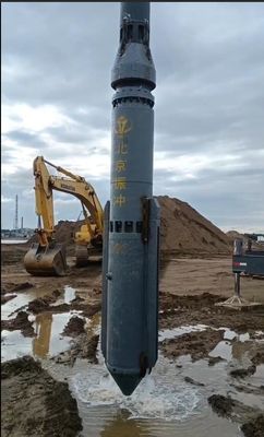 Metodo di vibraflottazione elettrico da 75 kW Colonna di pietra Vibro Terra composita Bvem