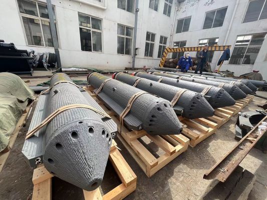 mucchio di consolidamento della colonna della pietra della sostituzione del Vibro dell'azionamento dell'attrezzatura di 377mm 180kw Vibroflotation