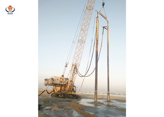 Dispositivo di vibraflottazione da 100 kW per la compattazione vibro che migliora la resistenza alla liquefazione delle fondamenta