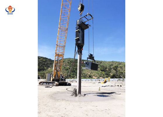 Dispositivo di impilazione di pietra a colonna di fondo Vibro professionale per impilazione controllabile