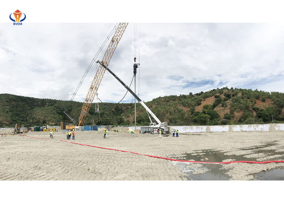 Vibro industriale attrezzature di sostituzione di pile miglioramento del suolo gravello