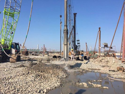 Equipaggiamento di vibraflottazione da 75 kW a 377 mm per il trattamento delle fondamenta dello strato liquefacente