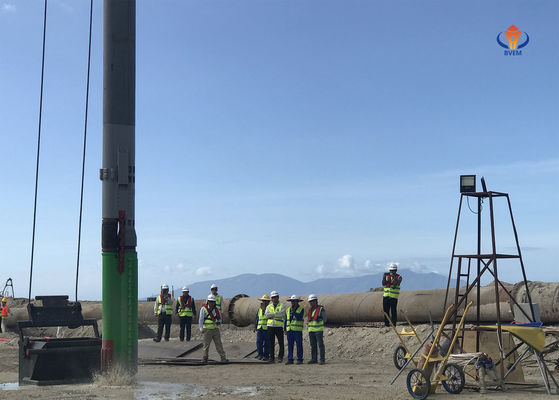 Alte prestazioni Vibroflot di alimentazione di fondo Acqua circolatrice di raffreddamento per Vibroflotation Pietra pila