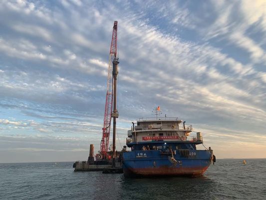 Progetto di canalizzazione di 200000 tonnellate per la costruzione di Vibroflot per il bacino portuale