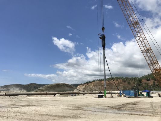 Crane Type Double Bins Bfs Vibroflotation 180kw ha lavorato la profondità 24m del mucchio