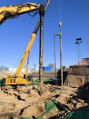 Hydraulic Vibroflot with 1700 Kg Weight 220 Kn Max. Centrifugal Force and 0-2600 r/min Max. Speed for Excavator Vibro Compaction