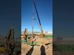 Miglioramento del suolo Costruzione Vibroflot idraulico 350 mm Diametro 0-3200 rpm