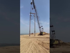 Vibroflotazione di sabbia ad alta efficienza Macchine pesanti Vibroflotazione Compattazione di terreni senza coesione