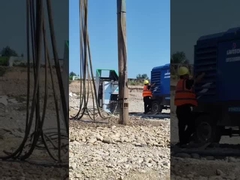 Vibroflot idraulico a velocità variabile continua