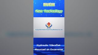 Potente palificazione vibrante 130KW Compattazione del terreno con sabbia