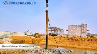 Fondazioni più resistenti: BVEM Vibroflot per pilastri in pietra